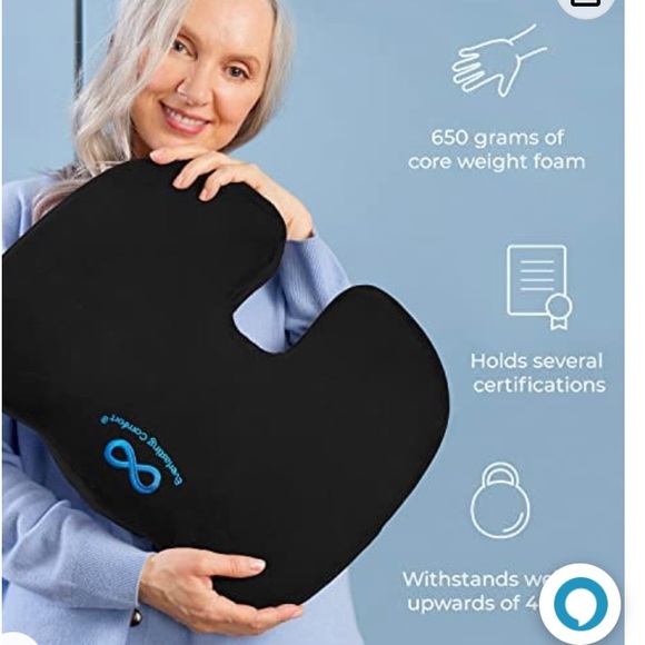 COPY - Boxed Everlasting seat memory Cushion NEW - Picture 1 of 6